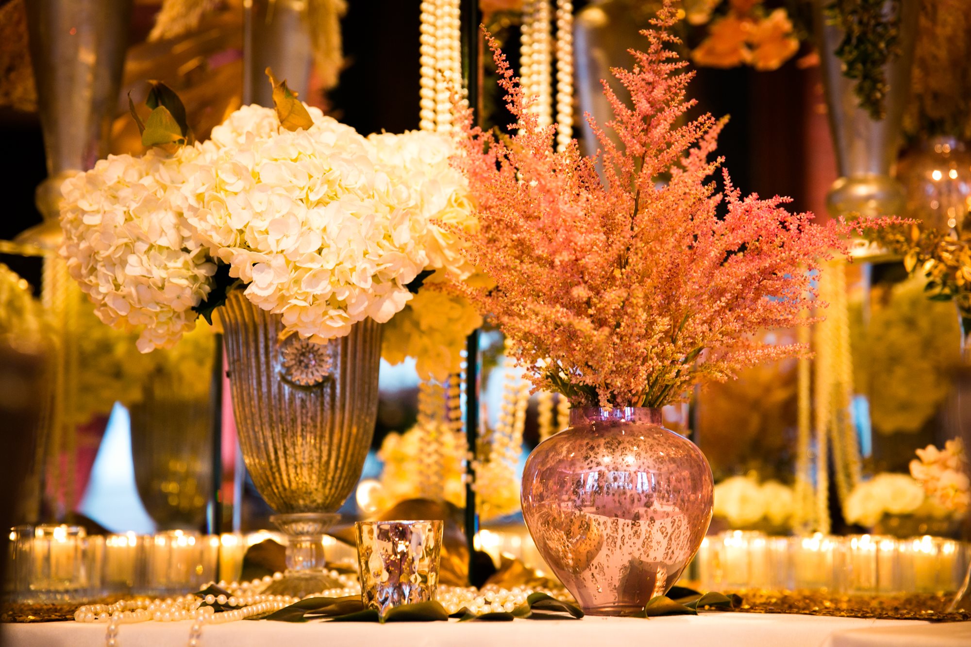 Astilbe & Hydrangeas